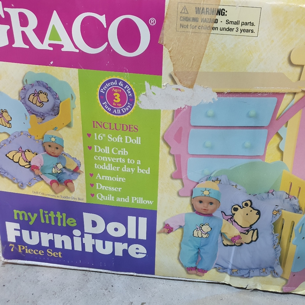 Graco My Little Doll Furniture (7 piece set)
